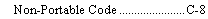 Non-Portable Code